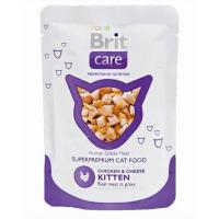 Brit Care Kitten Chicken Breast & Cheese Pouch (Курица и сыр для котят) Brit Care Kitten Chicken Breast & Cheese Pouch (Курица и сыр для котят)