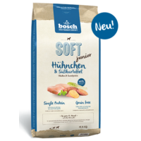 Bosch Soft+ Junior (для щенков и юниоров, Цыпленок с бататом) Bosch Soft+ Junior (для щенков и юниоров, Цыпленок с бататом)