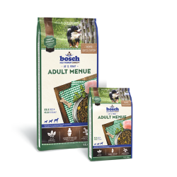 Быстрый заказ — Bosch Adult Menu (для взрослых собак всех пород с нормальным и высоким уровнем активности)