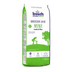 Быстрый заказ — Bosch Breeder Mini (для взрослых собак мини пород, ягненок с рисом)