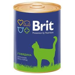 Быстрый заказ — Консервы Brit Premium Cat Beef (Говядина)