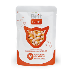 Brit Care Cat Chicken & Cheese Pouch (Курица и сыр) Brit Care Cat Chicken & Cheese Pouch (Курица и сыр)