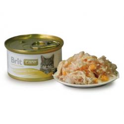 Быстрый заказ — Консервы Brit Care Cat Chicken Breast & Cheese (Куриная грудка и сыр)