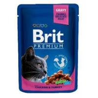 Brit Premium Cat Pouches with Chicken & Turkey (Курица и индейка) Brit Premium Cat Pouches with Chicken & Turkey (Курица и индейка)