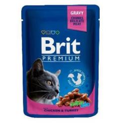 Быстрый заказ — Brit Premium Cat Pouches with Chicken & Turkey (Курица и индейка)