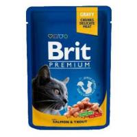 Brit Premium Cat Pouches with Salmon & Trout (Лосось и форель) Brit Premium Cat Pouches with Salmon & Trout (Лосось и форель)