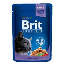 Быстрый заказ — Brit Premium Cat Pouches with Cod Fish (Треска)