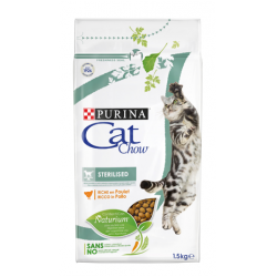 Быстрый заказ — Purina Cat Chow Sterilized Сухой корм для стерилизованных кошек и кастрированных котов