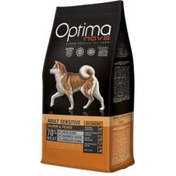 Optima Nova Dog Adult Sensitive Salmon&Potato (для взрослых собак с чувствительным желудком и кожей от 10 месяцев, лосось/картофель) Optima Nova Dog Adult Sensitive Salmon&Potato (для взрослых собак с чувствительным желудком и кожей от 10 месяцев, лосось/картофель)