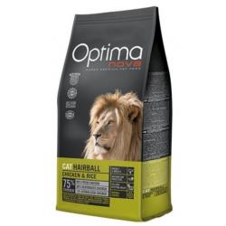 Optima Nova Cat Hairball Chicken&Rice (для взрослых кошек от 12 месяцев, выведение комков шерсти, курица/рис) Optima Nova Cat Hairball Chicken&Rice (для взрослых кошек от 12 месяцев, выведение комков шерсти, курица/рис)