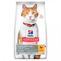 Hill's Science Plan Sterilised (для молодых стерилизованных кошек и кастрированных котов, курица) Hill's Science Plan Sterilised (для молодых стерилизованных кошек и кастрированных котов, курица)