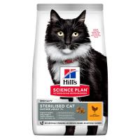 Hill's Science Plan Sterilised (для пожилых стерилизованных кошек и кастрированных котов, курица) Hill's Science Plan Sterilised (для пожилых стерилизованных кошек и кастрированных котов, курица)