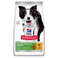 Hill’s Science Plan Senior Vitality Adult 7+ (для средних пород старше 7 лет, курица, рис) Hill’s Science Plan Senior Vitality Adult 7+ (для средних пород старше 7 лет, курица, рис)