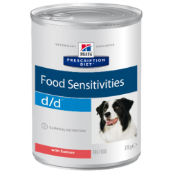 Быстрый заказ — Hill's d/d Food Sensitivities (собакам для поддержания здоровья при аллергии с лососем)