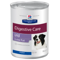 Hill's i/d Low Fat Digestive Care (питание для собак с низким содержанием жира при расстройствах пищеварения)