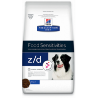 Hill's Prescription Diet z/d Food Sensitivities (диетический корм собакам при пищевой аллергии)