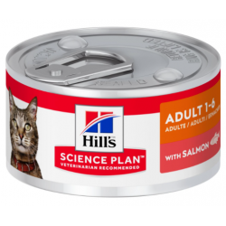 Быстрый заказ — Hill's Science Plan (паштет кошкам для поддержания жизненной энергии и иммунитета с лососем)