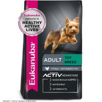Eukanuba Adult Toy Breed (для взрослых собак миниатюрных пород от года и старше, с птицей) Eukanuba Adult Toy Breed (для взрослых собак миниатюрных пород от года и старше, с птицей)
