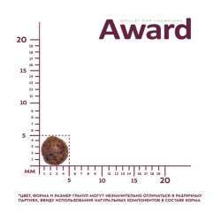 Сухой корм AWARD Healthy growth для котят от 1 месяца, беременных и кормящих кошек с индейкой и курицей