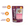 Влажный корм AWARD Healthy growth для котят от 1 месяца кусочки в соусе с индейкой 85г