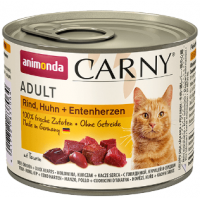 Carny Adult (для кошек с говядиной, курицей и сердцем утки)