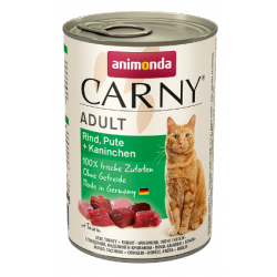Carny Adult (для кошек с говядиной, индейкой и кроликом)