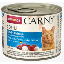 Быстрый заказ — Carny Adult (для кошек с говядиной, треской и петрушкой)