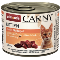 Carny Kitten (для котят с говядиной и домашней птицей)