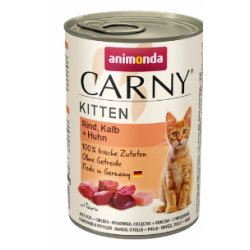 Carny Kitten (для котят с телятиной и курицей)