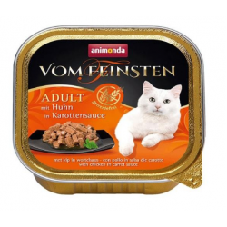 Быстрый заказ — Vom Feinsten (для котов беззерновой с курицей в морковном соусе)