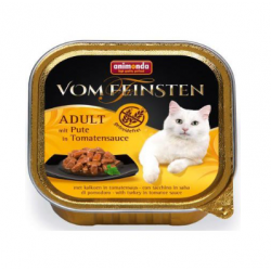 Быстрый заказ — Vom Feinsten (для котов беззерновой с индейкой в томатном соусе)