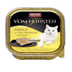 Быстрый заказ — Vom Feinsten (для привередливых котов с индейкой, говядиной и морковью)