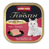 Vom Feinsten Mildes Menu (паштет для кастрированных котов c индейкой и томатами)