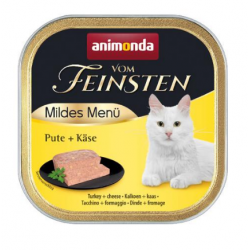 Быстрый заказ — Vom Feinsten Mildes Menu (паштет для кастрированных котов c индейкой и сыром)