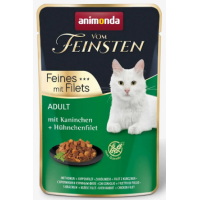 Vom Feinsten Adult Filet (для кошек c кроликом и куриным филе)