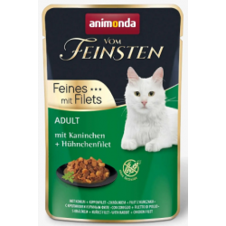 Быстрый заказ — Vom Feinsten Adult Filet (для кошек c кроликом и куриным филе)