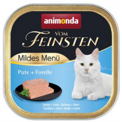 Быстрый заказ — Vom Feinsten Mildes Menu (паштет для кастрированных котов c индейкой и форелью)