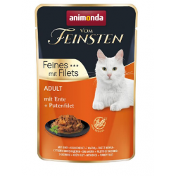 Быстрый заказ — Vom Feinsten Adult Filet (для кошек с уткой и филе индейки)