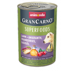 Быстрый заказ — Gran Carno Superfood (для взрослых собак с ягненком, амарантом, клюквой и лососевым маслом)