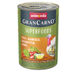 Быстрый заказ — Gran Carno Superfood (для взрослых собак с индейкой, мангольдом, шиповником и льняным маслом)