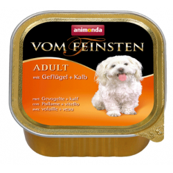 Быстрый заказ — Vom Feinsten Classic (корм для взрослых собак, паштет с птицей и телятиной)