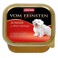 Vom Feinsten Junior (корм для щенков, паштет с говядиной и  мясом домашней птицы)