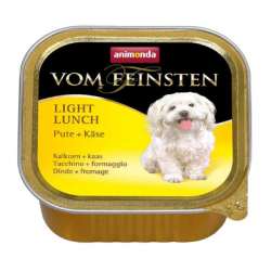 Быстрый заказ — Vom Feinsten Light Lunch (корм для взрослых собак,паштет с индейкой и сыром)