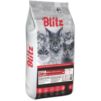 BLITZ Sensitive Adult Cats (сухой корм для кошек с чувствительным пищеварением с говядиной)