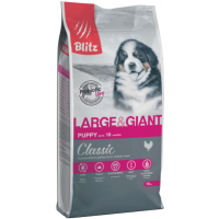 BLITZ Classic Puppy Large & Giant (для щенков крупных и гигантских пород с курицей и рисом)