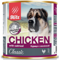 Быстрый заказ — BLITZ Classic Dog (для собак всех пород с курицей и овсянкой)