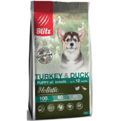 Быстрый заказ — BLITZ Holistic Grain Free Puppy (беззерновой корм для щенков с индейкой и уткой)