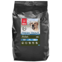 BLITZ Holistic Low Grain Adult (сухой низкозерновой корм для собак со свежей форелью)