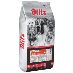 Быстрый заказ — BLITZ Classic Adult Dog (для взрослых собак всех пород с домашней птицей)