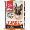 BLITZ Sensitive Dog (консервированный корм для собак всех возрастов с индейкой и печенью)